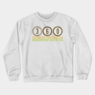 360 Olympic  Peninsula Crewneck Sweatshirt